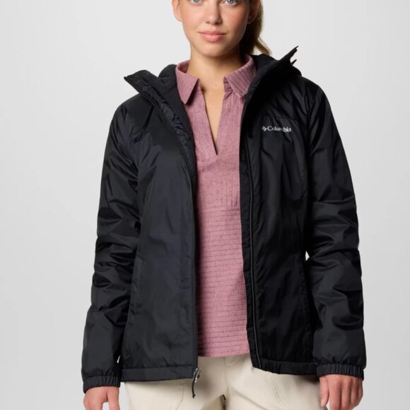 NWT Columbia Women's Switchback Sherpa Lined Jacket, Black, XXL - Picture 8 of 15